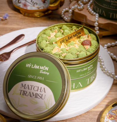 TIRAMISU HỘP THIẾC - VỊ MATCHA